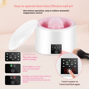 New Electric Hand-Shaped <strong>Nail</strong> Soak Bowl Easy <strong>Nail</strong> Polish <strong>Removal</strong> for Beauty Salons Featuring Unique Design Plastic Material - Product Image 2
