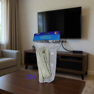 Cable de TV de Alta Calidad de 3 Metros, Macho y Hembra, Nuevo - Product Image 3