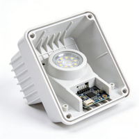 Productos de Moldeo por Inyección de Plástico Personalizados, Base de Iluminación LED OEM ODM, Carcasa de Plástico Personalizada de Fábrica con Certificación ISO