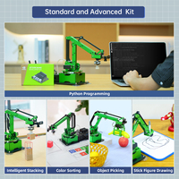 Hiwonder JetMax Python programable JETSON NANO ROS código abierto AI Vision reconocimiento Robot educativo brazo robótico Kits