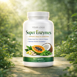 Compléments enzymatiques biologiques à marque privée avec probiotiques, contribuent à maintenir l'accessibilité des nutriments, capacité personnalisée, logo personnalisé - Product Image 6
