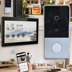 ระบบอินเตอร์คอมวิดีโอ Hiwink 2K Ultra HD IP พร้อมระบบจดจำใบหน้าและฝ่ามือ สมาร์ทดอร์เบลล์ พร้อมจอภาพภายในและกล้องเชื่อมต่อสำหรับบ้านพักตากอากาศ - Product Image 1