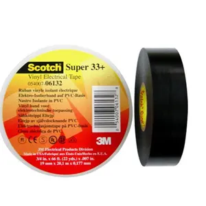 Заводская низкая цена виниловая электрическая лента черный LSDS3 M Супер 33 лента