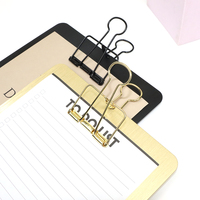 Porte-documents A4 A5 avec clip à queue longue, plateau de dessin, bloc-notes, papier cartonné, bloc-notes pour menu, bloc-notes pour écrire