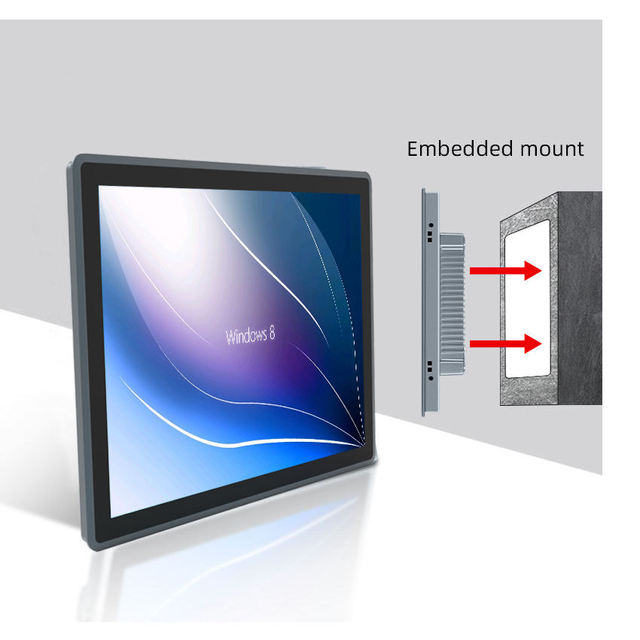 12.1 Inch Industrial Android Touch Screen Panel PC with POE Embedded System All-in-One Good Price Stock Available