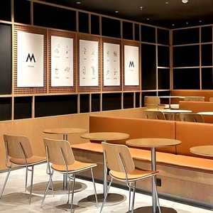 Mesas y Sillas <span class=keywords><strong>de</strong></span> Acero Inoxidable Resistentes para Restaurante, <span class=keywords><strong>Mesa</strong></span> y Sillas para Cafetería, Bar, Restaurante, Juego <span class=keywords><strong>de</strong></span> Muebles para Cafetería - Product Image 2
