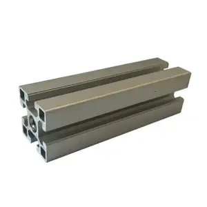 Lega 40x40 alluminio 6063 T5 profili estrusi profilo T-slot inquadratura estrusione Aluprofil alluminio Perfil Aluminio