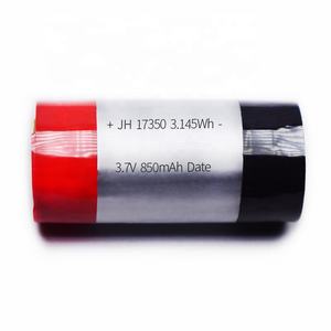 Оптовая продажа дешевые одноразовые 3А разряд 3,7 В 17350 литий-ионный полимерный аккумулятор цилиндрический одноразовый липосактор - Product Image 2