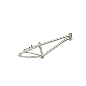 Cadre de vélo BMX Worldcycle HLC16002 26 pouces en aluminium 6061 brut mat pour freestyle, stunt, cruisers, vélos pour enfants, avec logo personnalisé - Product Image 1