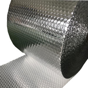 יריעת בועות מחומרים מחזירי חום, ניתנים להתאמה אישית, מאלומיניום/פוליאסטר מצופה מתכת, לשימוש בבידוד בנייה/אריזה - Product Image 1