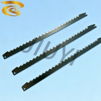 Lames de scie dentelées HSS de haute qualité avec revêtement en téflon pour la découpe ondulée du pain de mie, pour machine à trancher