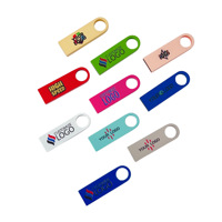 Memoria USB de Alta Velocidad 2.0 3.0, Pendrive Metálico con Forma de Llave, 1GB 2GB 128GB, 64GB 32GB 4GB 8GB 16GB