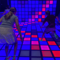 Games Light System Kid 30 Giant Equipment Touch Immersive Rgb Wall Ground 3D Led Floor Game
