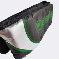 Ceinture vibrante Vibroaction électrique amincissante avec éponge PU et nylon pour la perte de poids, massage, logo personnalisé, emballage en boîte couleur