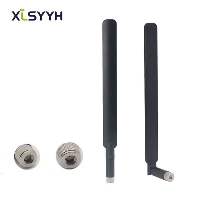 2.4G 5G 5.8G Dual-Band High Gain Folding Propeller Antenna 15DBI WiFi for Module Durable Rubber Rod Antenna