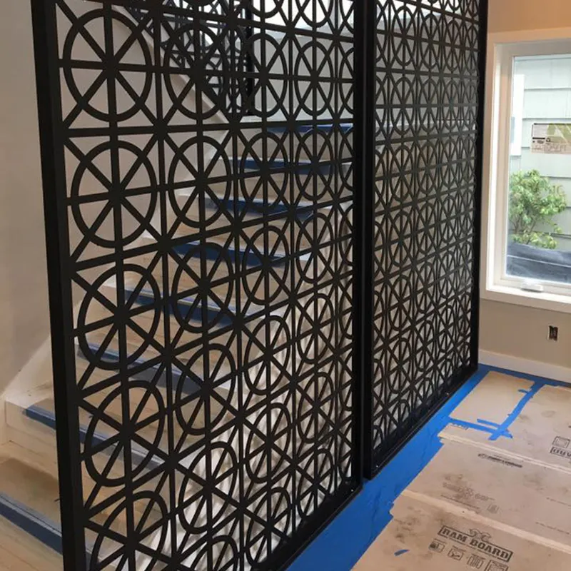 Laser Gesneden Metalen Gordijn Wandpanelen Decoratieve Divider Mashrabiyas