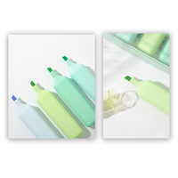 Surligneur Gel Fluorescent TY Couleurs Vives Pastel pour Dessin Artistique Design Créatif Marqueur de Peinture Enfant 12 Couleurs Multi-Pointes pour Journal Créatif