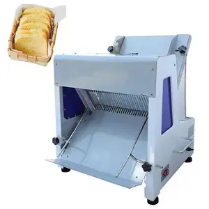 Industriële Broodsnijmachine Machine Brood Snijden Mac Burger Broodsnijder Met Fabrikant Prijs