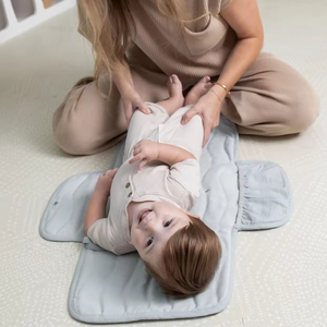 Tapis à langer portable tout-en-un OEM en coton résistant à l'eau, fourni par l'usine, personnalisé pour mini sac à langer Maven - Product Image 2