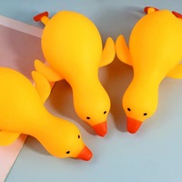 Jouet Squishy Canard Jaune Mignon à Remontée Lente, Anti-Stress, Jouet à Presser en TPR Souple pour Enfants et Adultes, Décompression de l'Anxiété