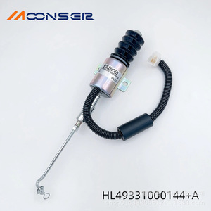 Vanne solénoïde MoonsEir HL49331000144+A pour arrêt du carburant des moteurs diesel - Product Image 1