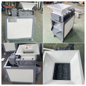 मल्टी फंक्शनल बड़ी क्षमता वाली ट्विन शाफ्ट मेटल श्रेडर मशीन डबल शाफ्ट श्रेडर - Product Image 5