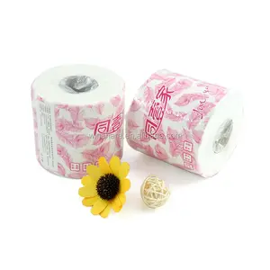Customized facial tissue with printed logo Large size facial tissue 200*180mm cute tissue paper