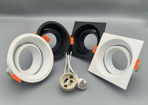 3cct <span class=keywords><strong>GU10</strong></span> projecteur LED cadres en aluminium MR16 <span class=keywords><strong>ampoule</strong></span> led lumière caméra logement downlight <span class=keywords><strong>gu10</strong></span> mr16 supports de lampe - Product Image 6