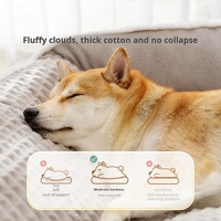Lit chaud mignon pour animaux de compagnie pour chiens et chats lit pour chien à fond antidérapant imperméable vente en gros du fabricant