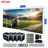 Système complet 3x2m IP65 Écran LED P2.6 P3.91 intérieur/extérieur couleur pleine résolution pour location, mur vidéo pour scène de concert et arrière-plan