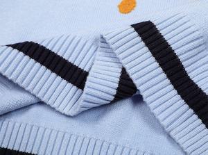 <span class=keywords><strong>Pull</strong></span> en tricot personnalisé pour femmes <span class=keywords><strong>Pull</strong></span> à manches longues avec épaules tombantes pour femmes <span class=keywords><strong>Pull</strong></span> grande taille avec broderie col claudine <span class=keywords><strong>Pull</strong></span> en tricot pour femmes - Product Image 6