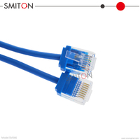 Kabel Patch Jaringan RJ45 1m Super Ultra Tipis Cat6 Berkualitas Tinggi