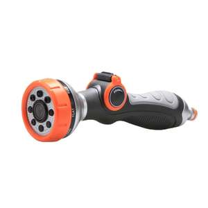 Boquilla de riego multifuncional para jardín, conector de manguera de plástico ajustable con ángulo de pulverización de 110 grados para uso en exteriores - Product Image 5