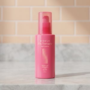 Lotion capillaire revitalisante BioSilk Silk Therapy Heat Enhancer 35 ml pour séchage à l'air chaud – Produit de soin capillaire en plastique - Product Image 2