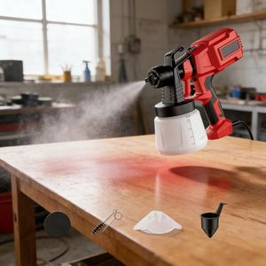 Portable Cordless Airless <b>Sprayer</b> High 32000min Plastic Paint Gun Battery <b>Powered</b> Industrial for DIY DASH-3200 Airless Paint Spr - Product Image 3
