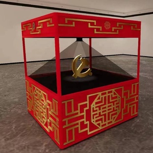 Table de sable holographique d'intérieur personnalisée de 1.8m, modèle 3D pyramide, démonstration d'objets réels pour société immobilière OEM - Product Image 3