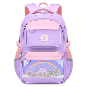 2024 Hot Selling Nice Girl Stationery Bookbags Quality Back Pack Fashion Polyester School Bags