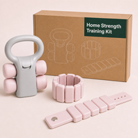 Kit d'entraînement complet pour le corps, haltères et kettlebells 2-en-1 et poids portables, entraînement de force à domicile, fournisseur OEM