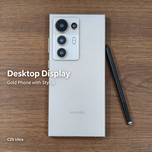 Teléfono inteligente para juegos C25 Ultra 5G de 8GB/256GB con batería de alta capacidad, desbloqueado, teléfonos portátiles 5G. - Product Image 4