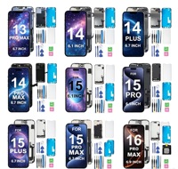 Fournisseur en gros d'écrans tactiles OLED souples pour iPhone 12 13 14 15 16 17 Pro Plus Pro Max 16E 17E 6.1/6.3/6.7/6.9 pouces