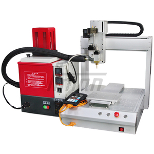 Machine de distribution de colle thermofusible entièrement automatique AM-6300, 3 axes, capacité de 5 L, équipement d'application d'adhésif monocomposant - Product Image 3
