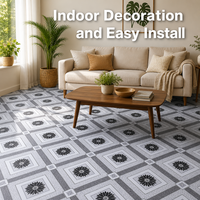 Revêtement de sol en PVC linoléum éponge 1,0 mm 1,20 mm, rouleau de tapis plastique pour intérieur, imperméable et antidérapant
