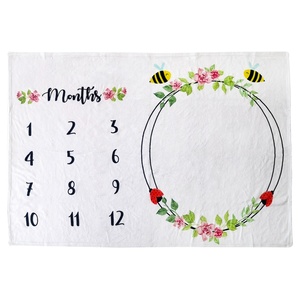manta reutilizable de cera de abejas muselina algodón bebé manta hito <span class=keywords><strong>polar</strong></span> manta bebé hito - Product Image 1