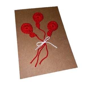 Kit de Carte de Vœux au <span class=keywords><strong>Crochet</strong></span> Personnalisable DIY pour Vente Chaude Transfrontalière – Cadeaux Festifs de Noël, Arbre de Noël, Ballon - Product Image 5
