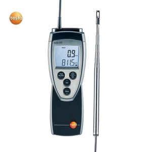 Anemómetro Térmico Testo 425, Medidor de Velocidad del Viento de 0.0130 M S, Medidor de Flujo de Aire Portátil - Product Image 1
