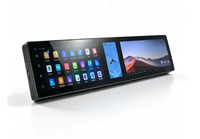Système multimédia automobile à double écran 20'' pour BMW Série 5 F10 F11, autoradio Android, navigation GPS, stéréo, CarPlay, 4G