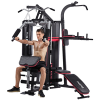 Station de musculation multi-équipements en acier pour hommes - Équipement de fitness complet personnalisable