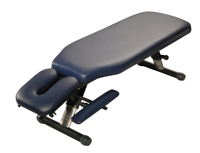 Mt Iron-220 Table de physiothérapie professionnelle à hauteur réglable de couleur bleue personnalisée en usine Table de traction lit chiropratique