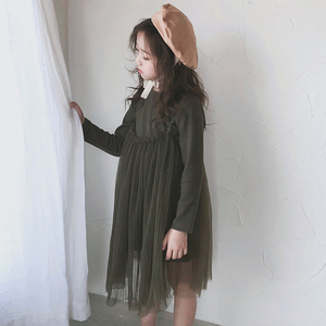 Nuevos Productos: Vestidos de Fiesta Elegantes Negros para Niñas Pequeñas con Diseño Coreano para Niños, Compra Directa de China - Product Image 2