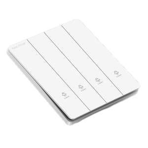 Interruptor de Panel Táctil para Iluminación de Pared, 16A 250V, 2 Tomas, Material de PC y Diseño Moderno - Product Image 6